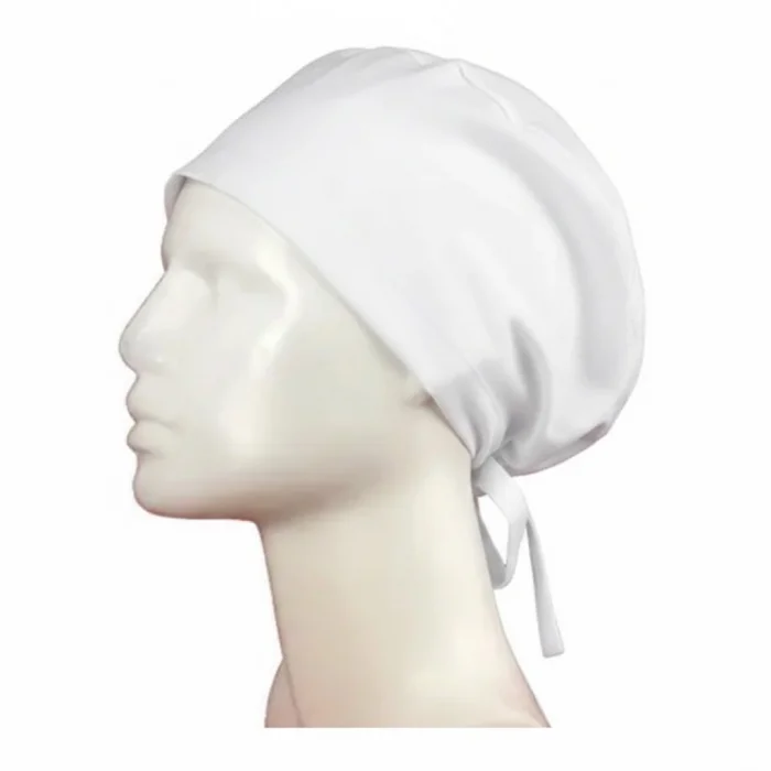 Doktor Hemşire Aşçı Cerrahi Bone Hastane Bonesi - Bandana Beyaz