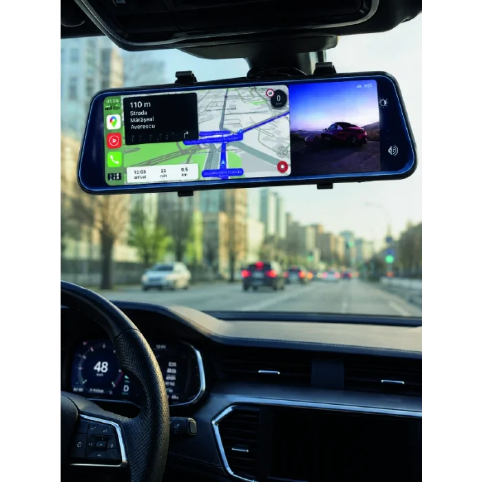 Dokunmatik Ayna Carplay Araç Kamera Ekranı Ön Arka Kayıt Destekli