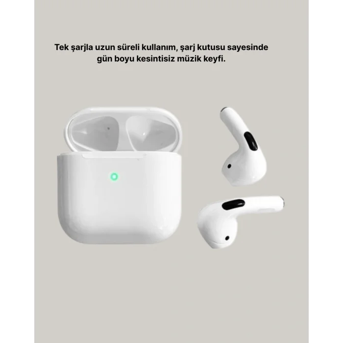 Dokunmatik Kontrollü 2. Nesil Bluetooth 5.0 Uzun Pil Ömürlü Kulaklık