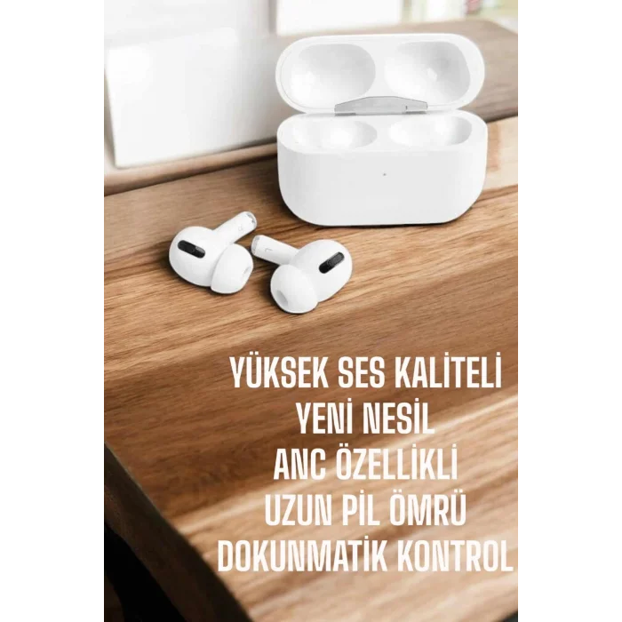 Dokunmatik Kontrollü Kablosuz Kulaklık iOS ve Android Uyumlu