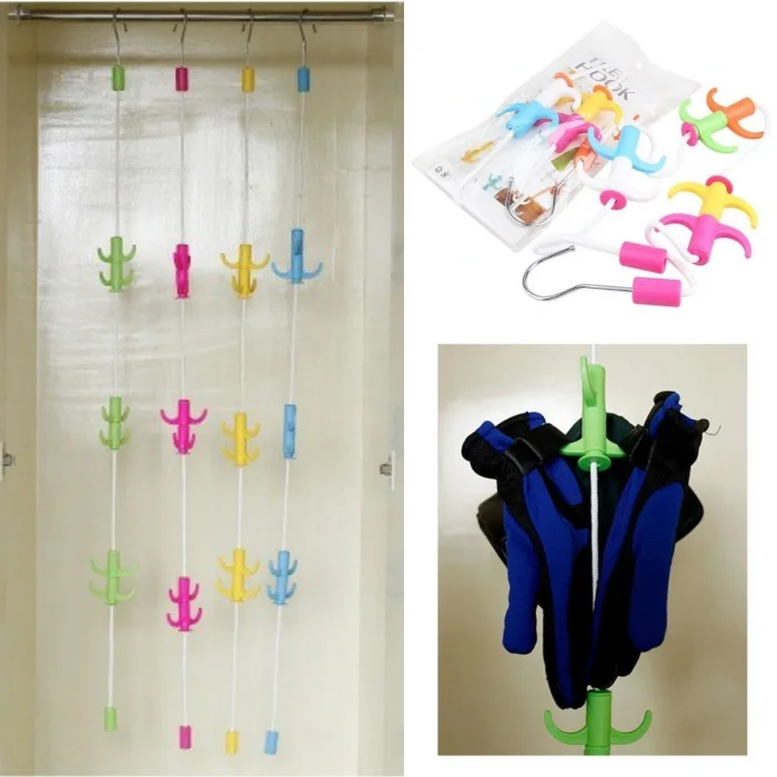 Dolap İçi Düzenleyici Askı Elbise Giysi Organizer Sihirli Askılık (5047)