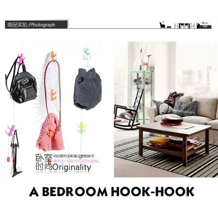 Dolap İçi Düzenleyici Askı Elbise Giysi Organizer Sihirli Askılık (5047)