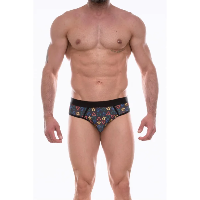 Don Moris Erkek Desenli Jockstrap Çamaşır