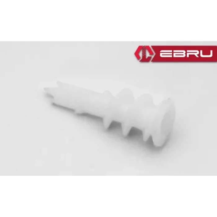 Ebru Vidalı Plastik Turbolet Dübeli - 500 Adet