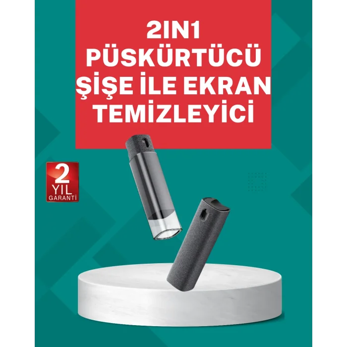 Ekran Temizleyici Nano Sprey Güvenli Çiziksiz Temizlik