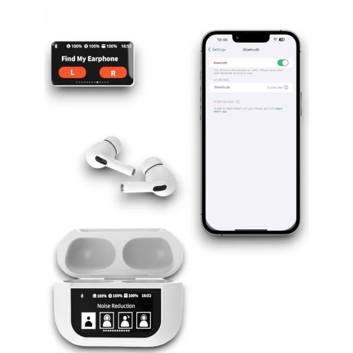 EKRANLI BLUETOOTH KULAKLIK