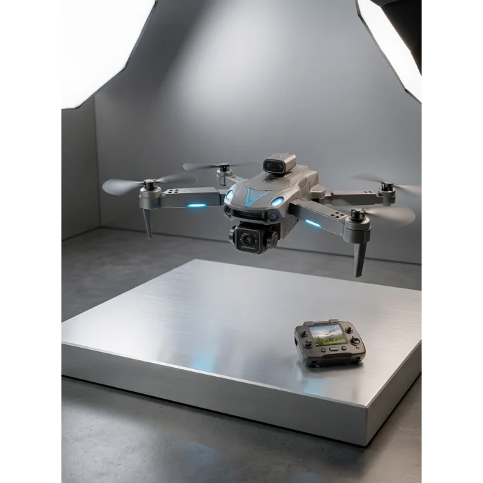 Ekranlı Kumandalı Çift Kameralı Drone ile Havadan Çekim