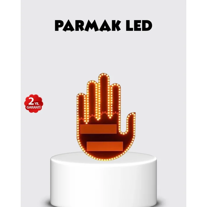 El Hareketiyle Kontrol Edilen 176 LED Amber Güvenlik Lambası