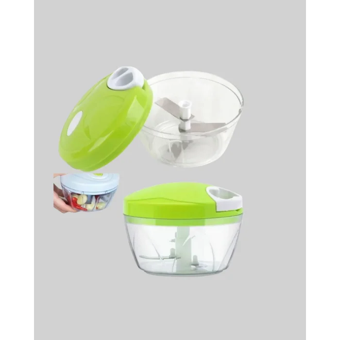 El Tipi Yiyecek Kıyıcı Üç lı Pratik Doğrayıcı