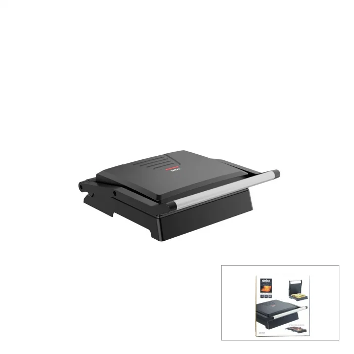 ELEKTRİKLİ TOST MAKİNESİ 4 DİLİM 180° AÇILIR ÜST GÖVDE = IZGARA KULLANIM 1000W SSM-2594 (5047)