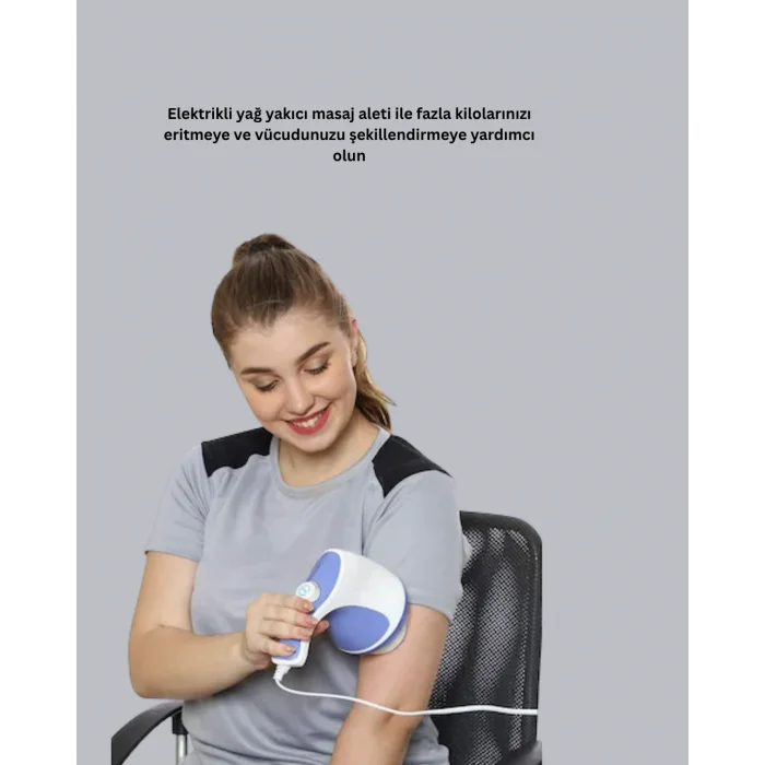 Elektrikli Yağ Yakıcı Masaj Aleti – 5 Başlıklı Selülit ve Vücut Sıkılaştırıcı