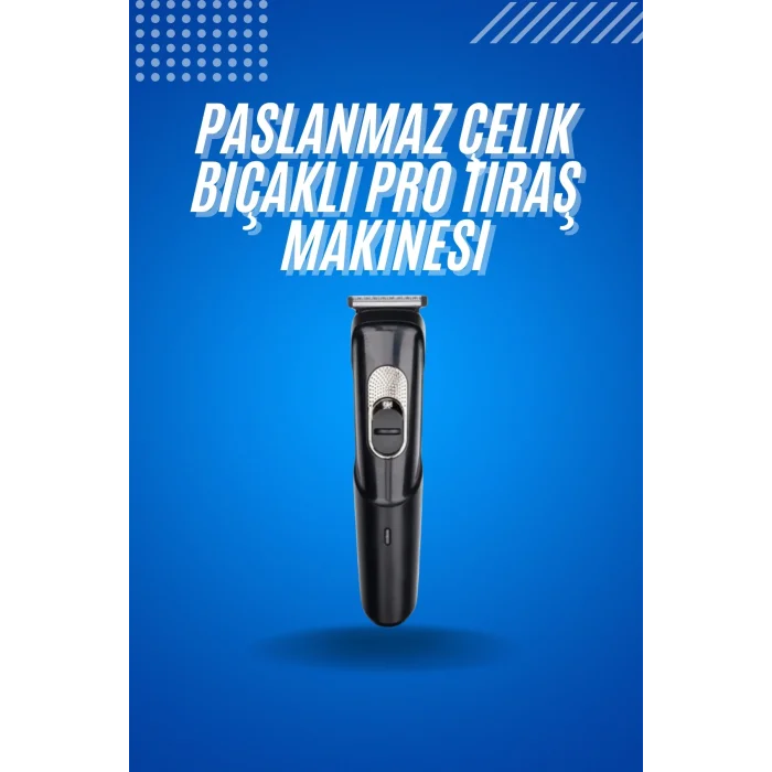 Ense Kesme Makinesi Şarjlı Saç Sakal Tıraş Makinesi Taşınabilir