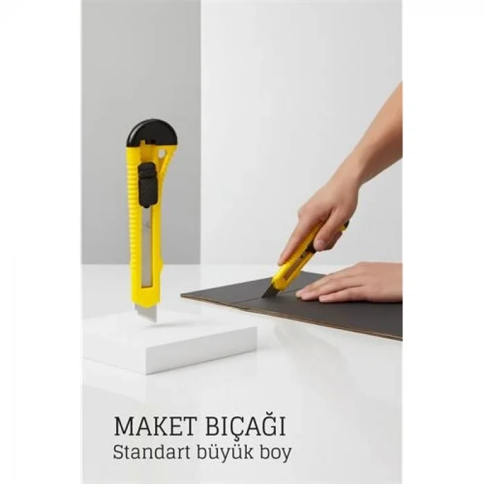 Ergonomik Maket Bıçağı - Büyük Boy Maket Bıçağı 722407