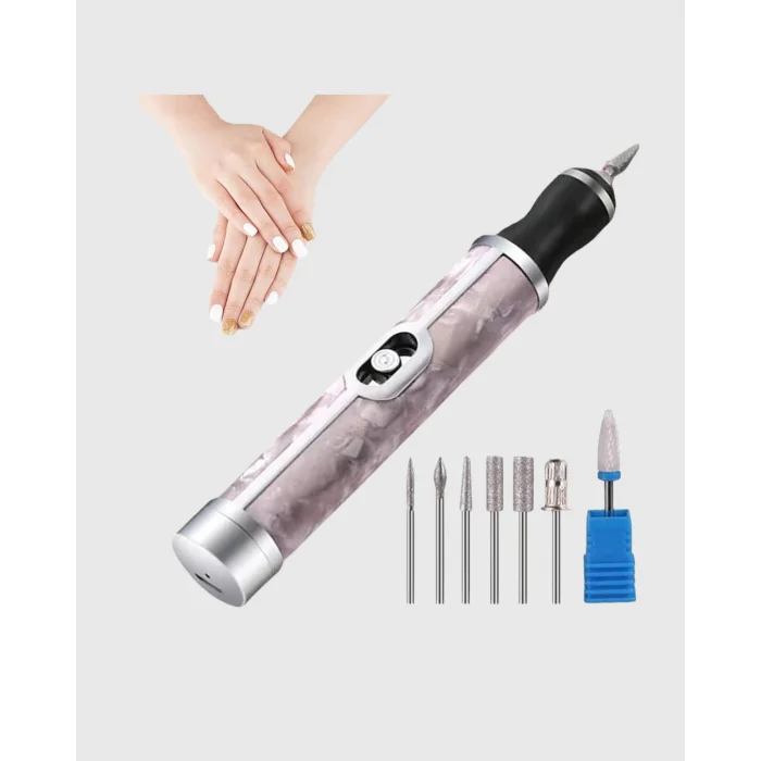 Ergonomik Saplı 20.000 RPM Hız Kontrollü Manikür Pedikür Makinesi