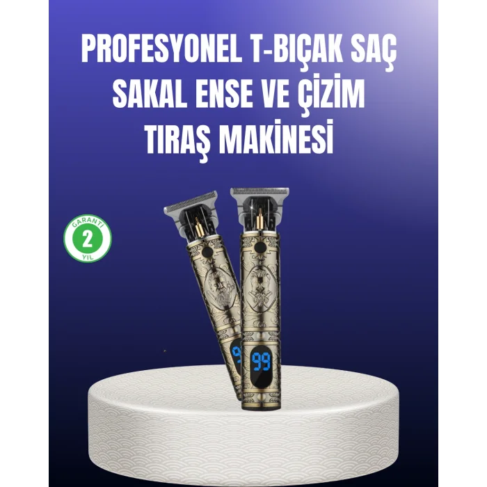 Erkek Bakım İçin Profesyonel Şarjlı Tıraş Makinesi