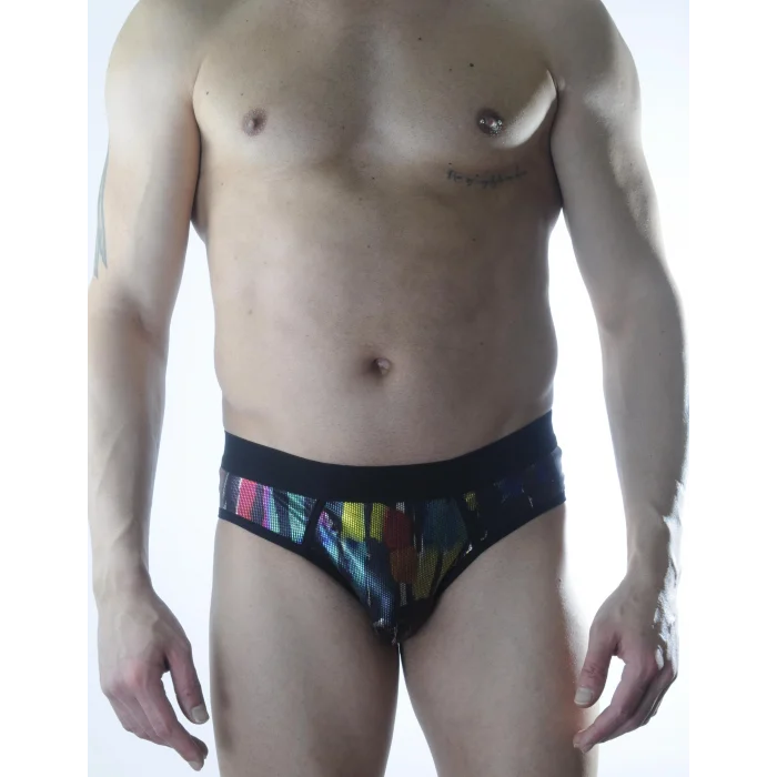 Erkek Fantezi Renkli Jockstrap İç Giyim
