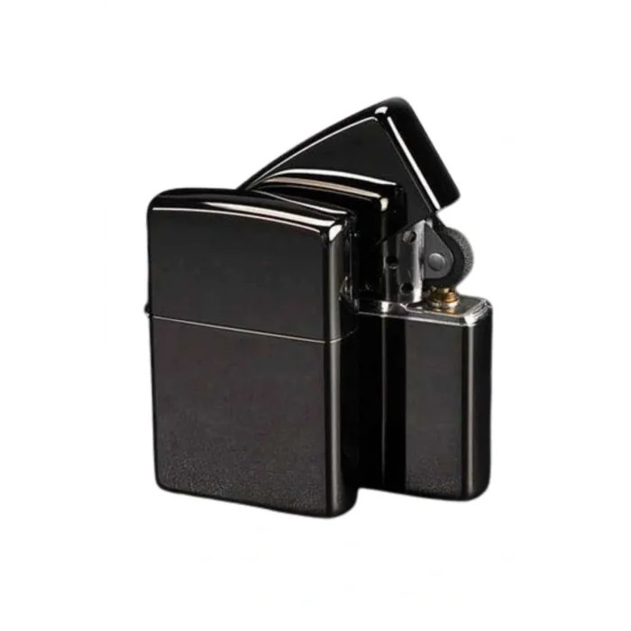 Erkeklere Özel Hediyelik Eşya  Metalik Benzinli Çakmak Doldurulabilir