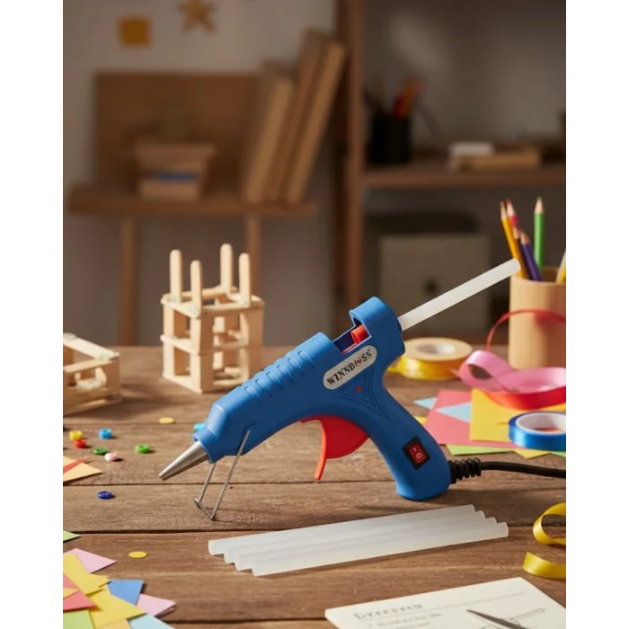 Ev ve El İşi Çalışmaları İçin 20W Silikon Tabancası 7.5 mm Uyumlu 5 Adet Hediye Silikon