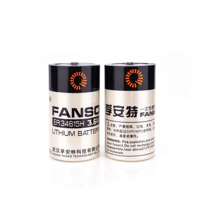 FANSO ER34615H 3.6V D Size  Pil (Li-SOCL2)