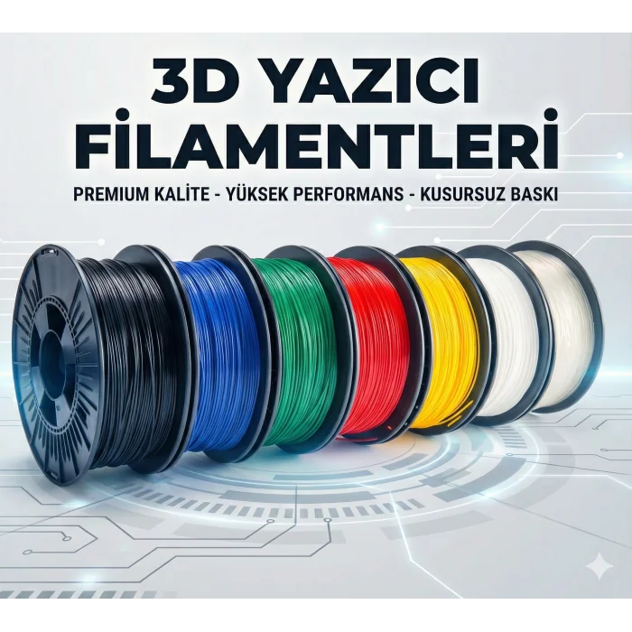 Filament 3D Kalem Yazıcı Için 10 renk 20 metre