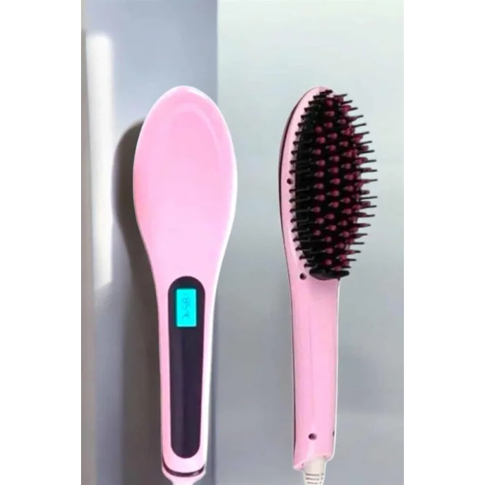 Fön Tarağı Saç Düzleştirici Sıkı Dişli Isı Ayarlı Elektriklenme Karşıtı