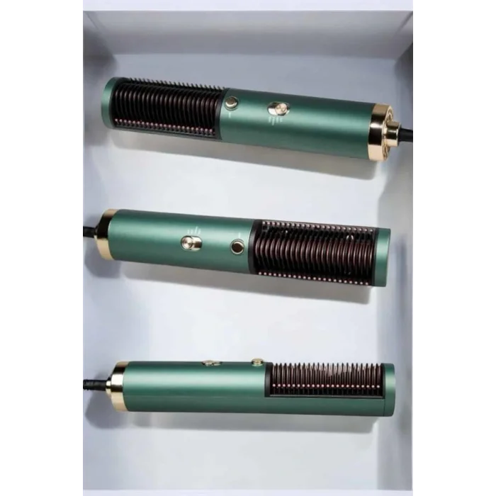 Fön Tarak Saç Düzleştirici Üflemeli Fön Makinesi Sıkı Dişli Taşınabilir