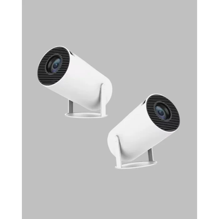 Full HD 4K Uyumlu Projeksiyon Cihazı 130 İnç Geniş Ekran Destekli