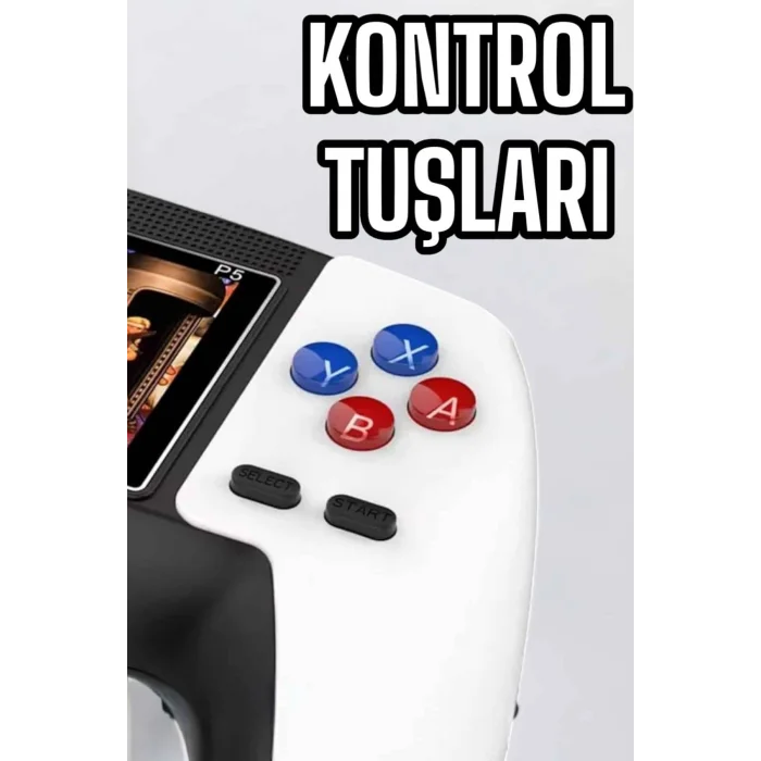 Gamepad 520 Retro Oyunlu Taşınabilir El Konsolu Atari