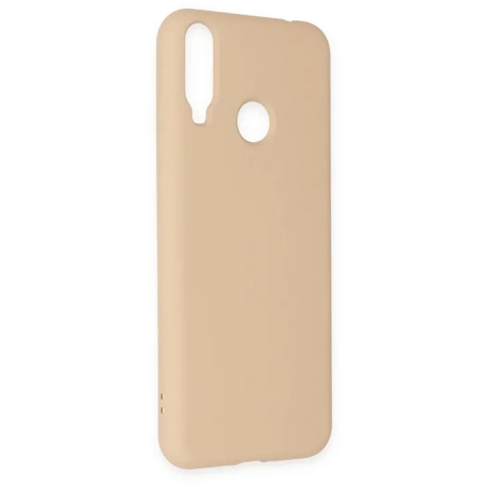General Mobile Gm 10 Kılıf Nano İçi Kadife Silikon - Pudra