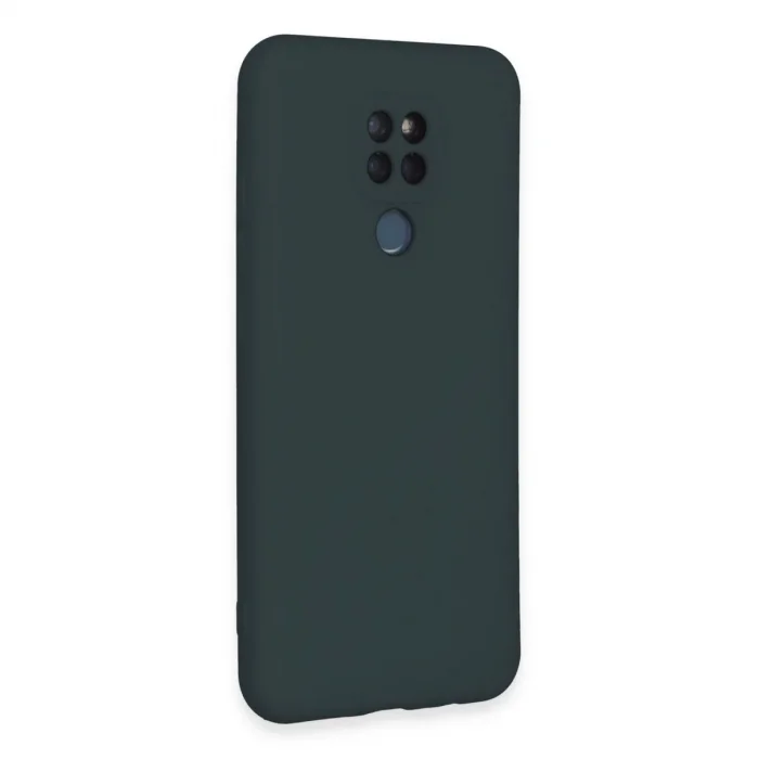 General Mobile Gm 20 Kılıf Nano İçi Kadife Silikon - Koyu Yeşil