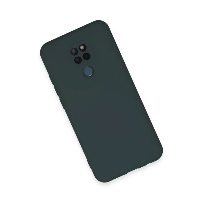 General Mobile Gm 20 Kılıf Nano İçi Kadife Silikon - Koyu Yeşil