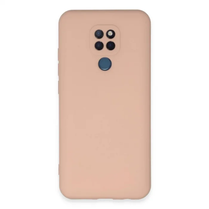 General Mobile Gm 20 Kılıf Nano İçi Kadife Silikon - Pudra
