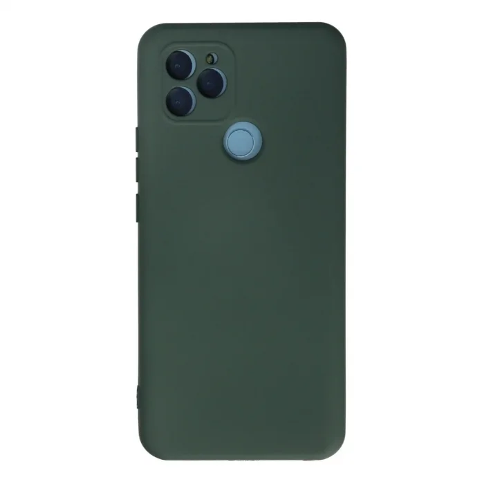 General Mobile Gm 21 Kılıf Nano İçi Kadife Silikon - Koyu Yeşil