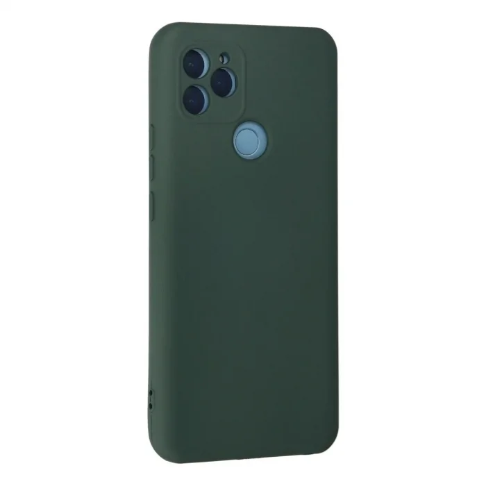 General Mobile Gm 21 Kılıf Nano İçi Kadife Silikon - Koyu Yeşil