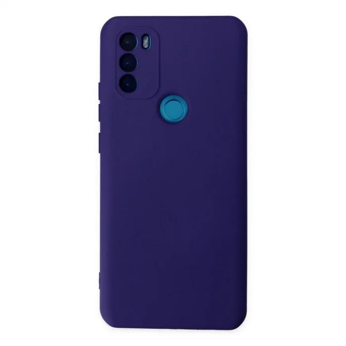 General Mobile Gm 21 Plus Kılıf Nano İçi Kadife Silikon - Mor