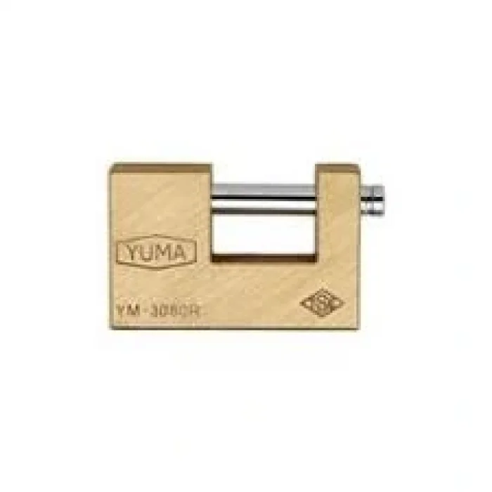 GENİŞ - SARI KAYAR MİLLİ PİMLİ KİLİT 80MM (5047)