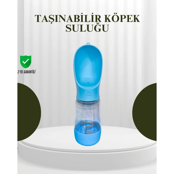 Gıda Sınıfı Malzemeli Evcil Hayvan Su Şişesi BPA İçermez Tek Tuş Kontrol