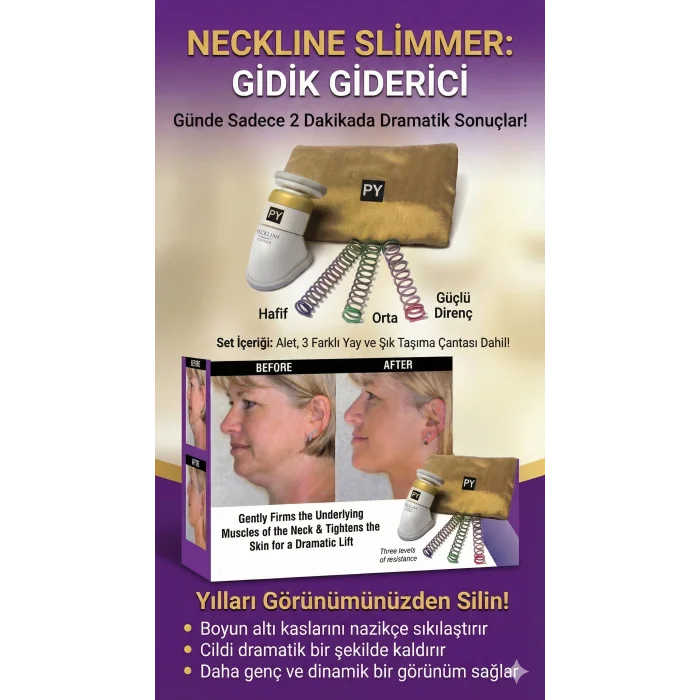 Gıdık Giderici Gıdı Eritme Çene Altı Masaj Aleti Boyun Egzersizi
