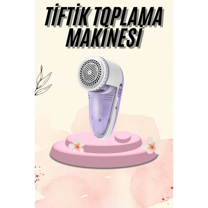 Giysi Tiftik Ve Kazak Tüy Toplama Makinesi Pratik Temizleme Şarjlı