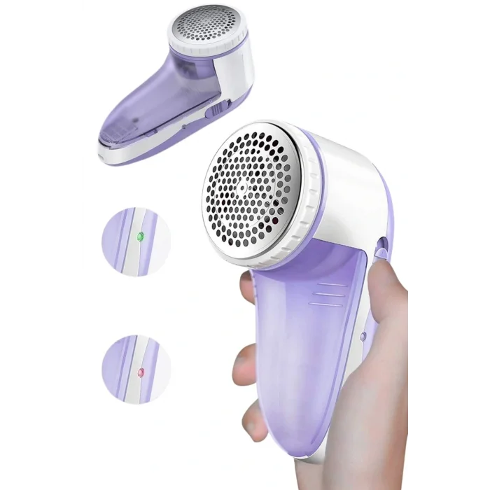 Giysi Tiftik Ve Kazak Tüy Toplama Makinesi Pratik Temizleme Şarjlı