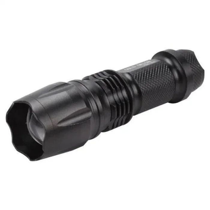 Gold Orion Km84 Tasarruflu Şarjlı Zoomlu Metal El Feneri Kemer Klipsli