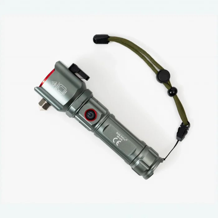 Gold Police GP-218 Acil Durum El Feneri Güçlü TG LED 3000 Lümen