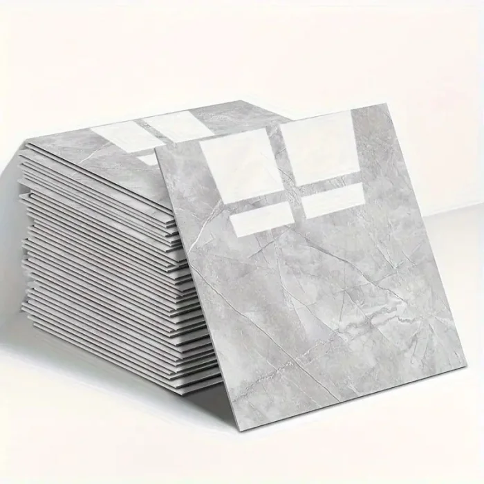 GRİ MERMER DESEN DUVAR STİCKER (30*30)