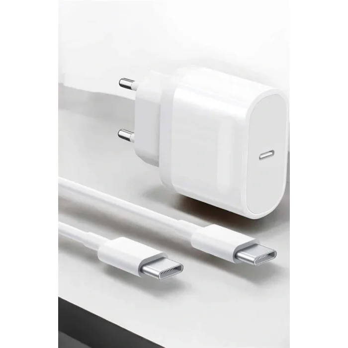 Güç Adaptörü ve Kablosu Şarj Aleti 15/15 Pro Max Uyumlu Hızlı Şarj