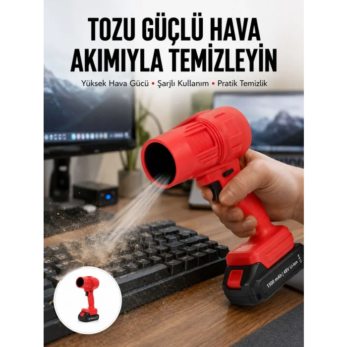 Güçlü Motorlu Elektrikli Toz Alma ve Temizleme Aleti Yeni Nesil