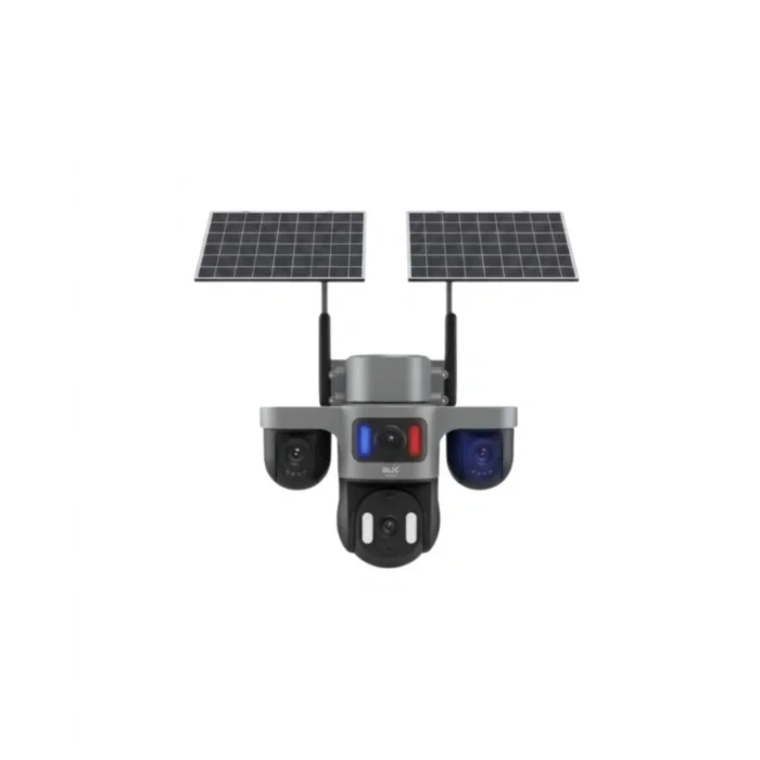 Güneş Enerjili Çiftlik Kamerası 3 Lensli 9MP Solar Kamera 2 Yıl Garantili