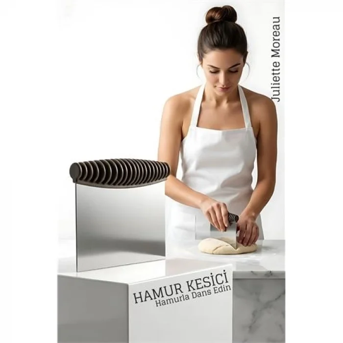 Hamur Kesme ve Şekillendirme Spatulası Paslanmaz Çelik – 12x10,5 cm  722423