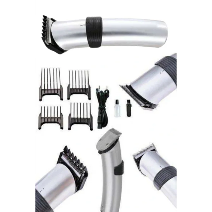 Hassas Ciltlere Özel Saç Sakal ve Vücut Kuaför Tipi Şarjlı Tıraş Makinesi