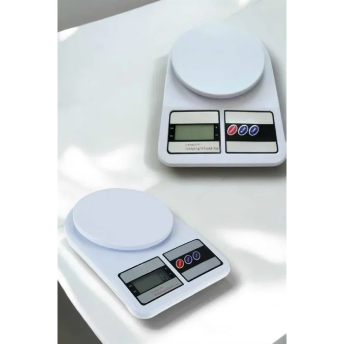 Hassas Terazi 10 kg Kapasiteli, Yüksek Hassasiyetli Dijital Mutfak Tartısı