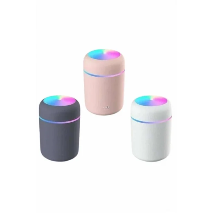 Hava Nemlendirici Buhar Makinesi Led Işıklı USB Dekoratif Nemlendirici